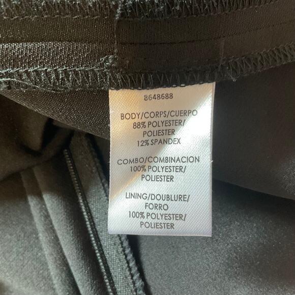 JS Collections Sequined Lace and Crepe Wide Leg Pant Jumpsuit Black Size 18 - Picture 10 of 12